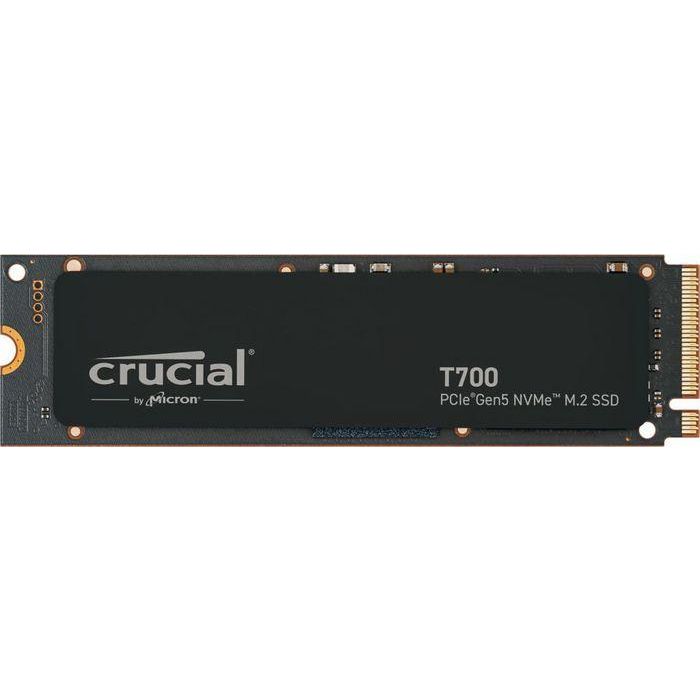 Crucial MIC1686904957201 T700 SSD Interno 4 TB PCI Express 5.0 NVMe Crucial MIC1686904957201 T700 SSD Interno 4 TB PCI Express 5.0 NVMe