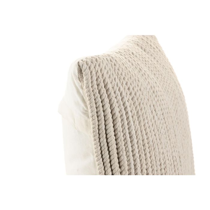 Cojin Boho DKD Home Decor Crudo 45 x 45 cm (2 Unidades) 1