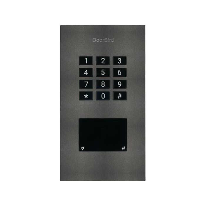 DoorBird DB 703 Sistema de Control de Acceso A1121 Empotrado Acero Inoxidable
