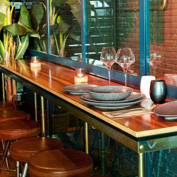 Plato Hondo Porcelana Oxide Ariane 21 cm (6 Unidades)