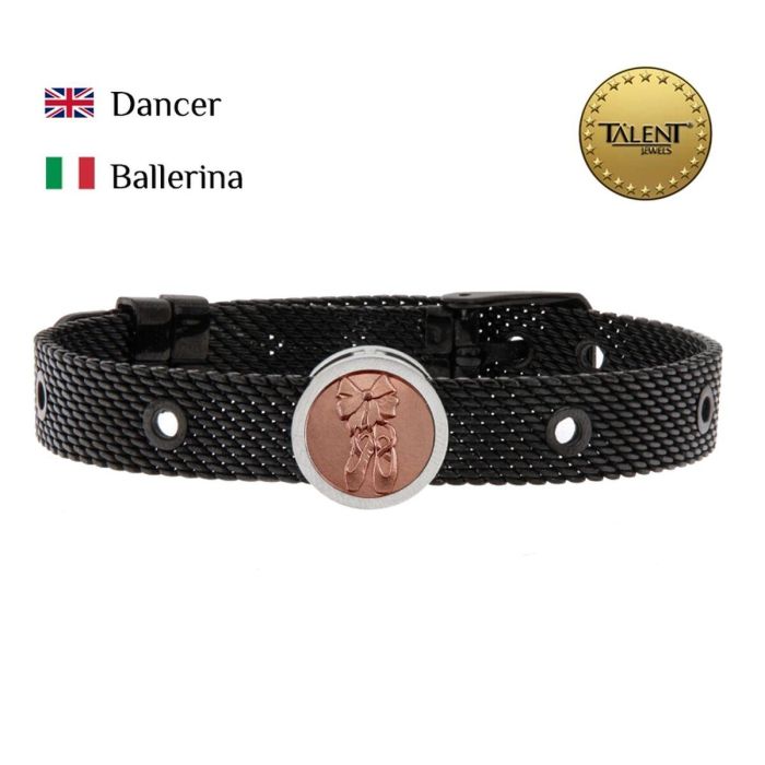 Pulsera Unisex Dancer Talent Jewels TJA-3-02-02-2-235 Negro 1
