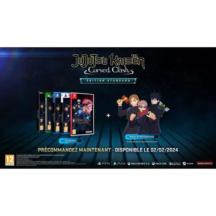 Bandai Namco Entertainment Jujutsu Kaisen Choque Maldito Juego de PS5 3391892025729 1