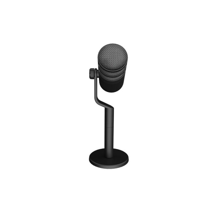 GENESIS Radium 350D Micrófono Dinámico USB para PC, ideal para Podcasts y Streaming, con Filtro Antipop Integrado y Control de Volumen Negro 6