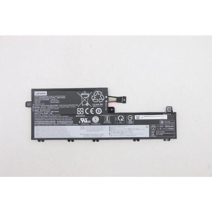 Lenovo Internal lithium-ion battery with 68Wh capacity, 6-cell configuration, compatible with select Lenovo laptops. Lenovo Internal lithium-ion battery with 68Wh capacity, 6-cell configuration, compatible with select Lenovo laptops.