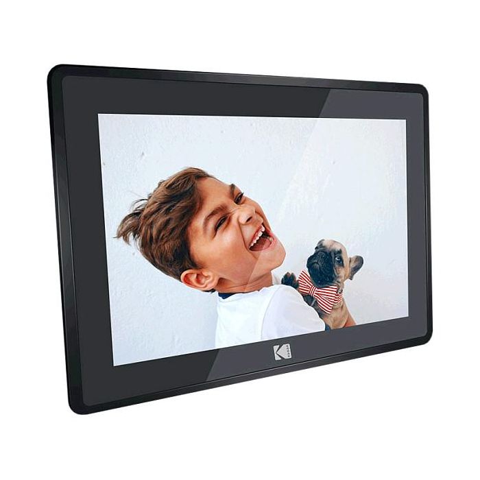 Kodak RCF-106H Marco Digital WiFi, Pantalla Táctil IPS 10" (25,4 cm), 1280x800, 16:10, 16 GB, Reproduce Video y Audio, Negro
