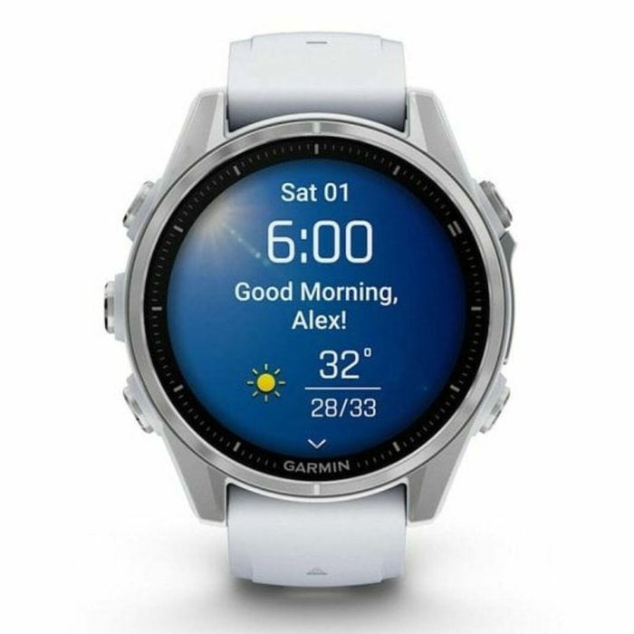 Garmin Fenix 8 Reloj Inteligente Smartwatch AMOLED 1.3" (3,3 cm) 43mm 416x416 Px Táctil GPS WiFi Plata 32GB Resistente al Agua 40m 5 Garmin Fenix 8 Reloj Inteligente Smartwatch AMOLED 1.3" (3,3 cm) 43mm 416x416 Px Táctil GPS WiFi Plata 32GB Resistente al Agua 40m 5