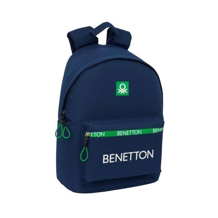 Mochila Safta Para Portatil 14,1-' Benetton Green 410x310x160 mm Mochila Safta Para Portatil 14,1-' Benetton Green 410x310x160 mm