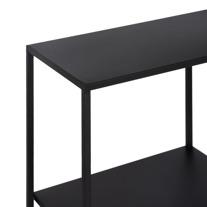 Estantería 65 x 25 x 110 cm Negro Metal 7 Estantería 65 x 25 x 110 cm Negro Metal 7
