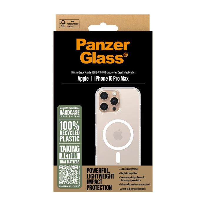 Protector de Pantalla para Móvil PanzerGlass iPhone 16 Pro Max Apple 1 Protector de Pantalla para Móvil PanzerGlass iPhone 16 Pro Max Apple 1