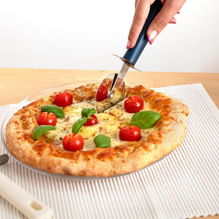 Cortador Pizza Acero Inoxidable Baltic Quid 21x7,5 cm 2