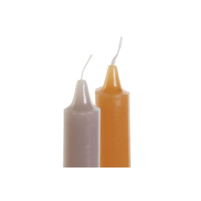 Vela Navidad Alpina DKD Home Decor Naranja Gris 2 x 20 x 2 cm Set de 4 (2 Unidades) 2 Vela Navidad Alpina DKD Home Decor Naranja Gris 2 x 20 x 2 cm Set de 4 (2 Unidades) 2