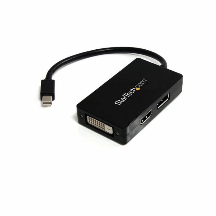 Adaptador Mini DisplayPort a HDMI Startech MDP2DPDVHD Negro Adaptador Mini DisplayPort a HDMI Startech MDP2DPDVHD Negro