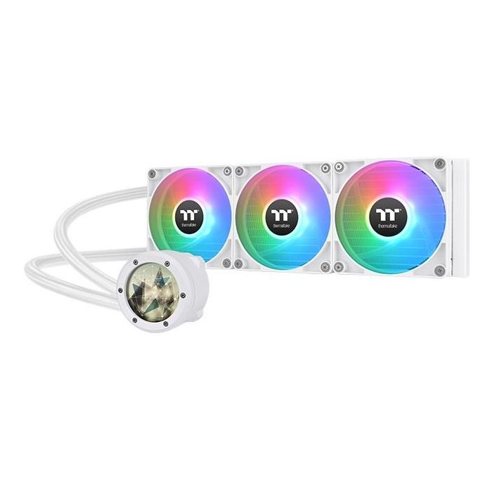 K Cooler Wasserkühlung Termaltake TH360 V2 Ultra ARGB Sync CPU Liquid Cooler Snow Edition All-In-One 0 K Cooler Wasserkühlung Termaltake TH360 V2 Ultra ARGB Sync CPU Liquid Cooler Snow Edition All-In-One 0