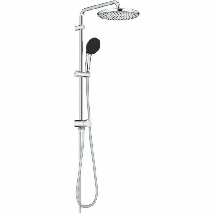 Grohe 26680001 Columna de Ducha Vitalio Start System 250 con Desviador Manual, Ahorro de Agua, Cromo