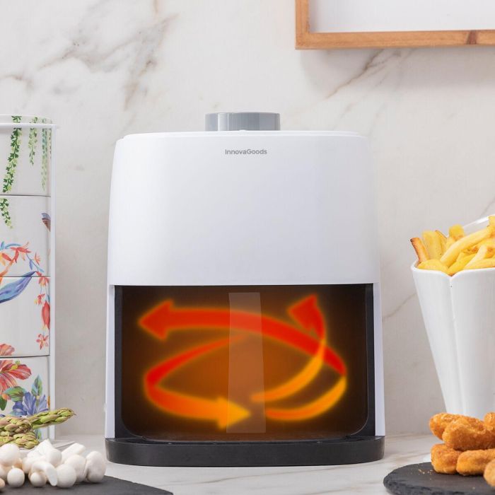 Freidora de Aire InnovaGoods Fryinn Lite 2000 Blanco 1200 W 2 L 14 Freidora de Aire InnovaGoods Fryinn Lite 2000 Blanco 1200 W 2 L 14