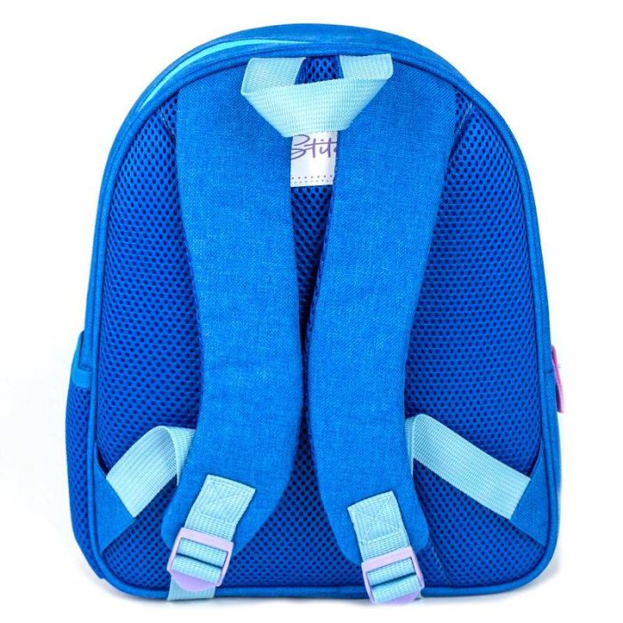 Mochila Escolar Stitch Azul 25 x 30 x 10 cm 1