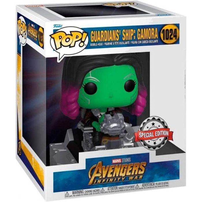 FUNKO Figura POP! Marvel Avengers Infinity War Gamora Guardianes de la Galaxia Exclusiva
