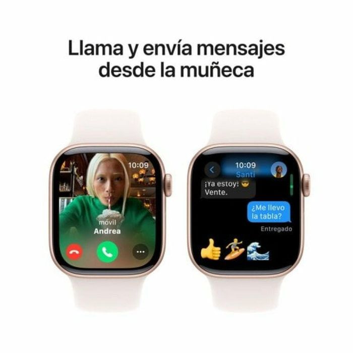 Apple Watch Series 10 GPS, 42 mm Caja de Aluminio en Oro Rosa con Pulsera Deportiva - A2997, Resistente al Agua, GPS, Monitor de Ritmo Cardíaco, iOS 3 Apple Watch Series 10 GPS, 42 mm Caja de Aluminio en Oro Rosa con Pulsera Deportiva - A2997, Resistente al Agua, GPS, Monitor de Ritmo Cardíaco, iOS 3