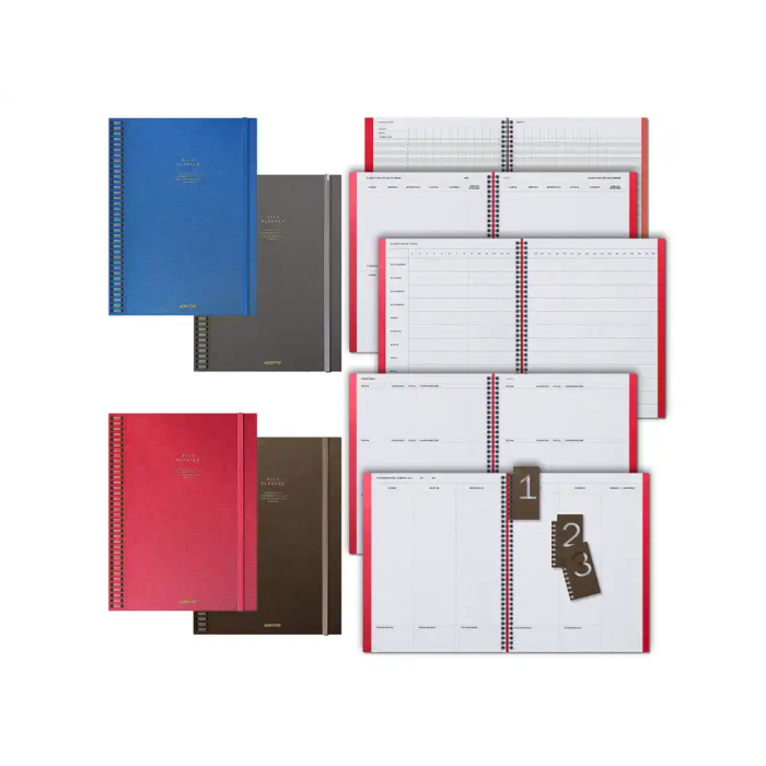 Additio Cuaderno Aula Planner DIN A4 160 Páginas Planificación Anual Mensual Evaluación Docentes 0 Additio Cuaderno Aula Planner DIN A4 160 Páginas Planificación Anual Mensual Evaluación Docentes 0
