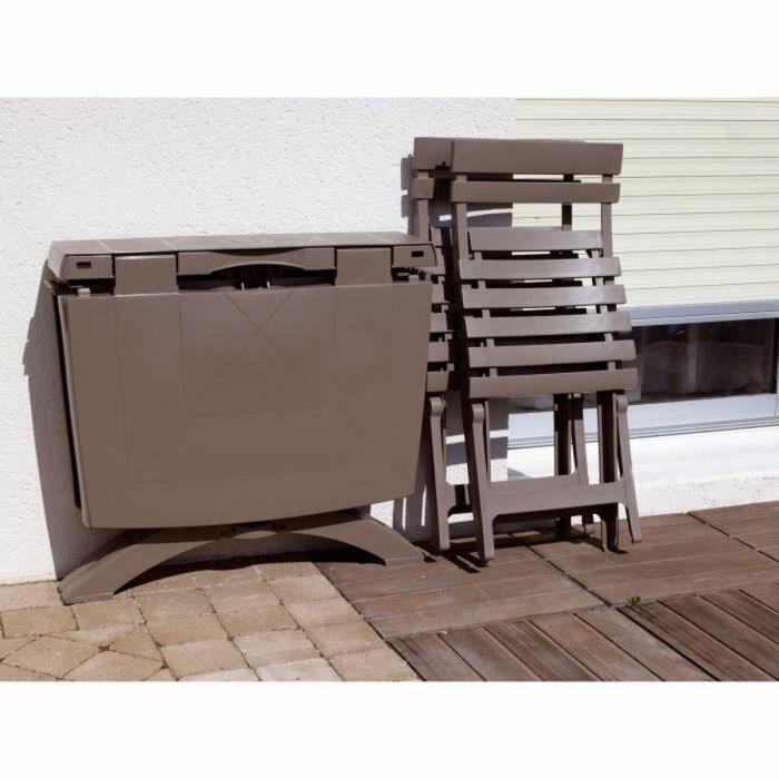 Silla plegable GROSFILLEX Miami - Taupe 1