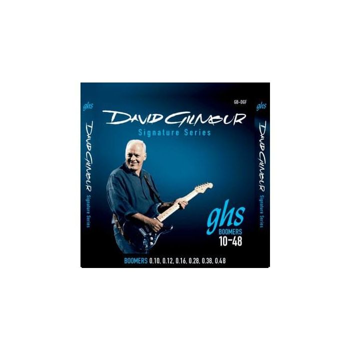 GHS Juego de Cuerdas para Guitarra Eléctrica David Gilmour Signature Blue 10-48