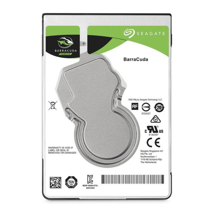 Seagate BarraCuda Disco Duro Interno HDD 4 TB 2.5" SATA 6Gb/s 5400 RPM 128 MB Caché 15mm con MTC