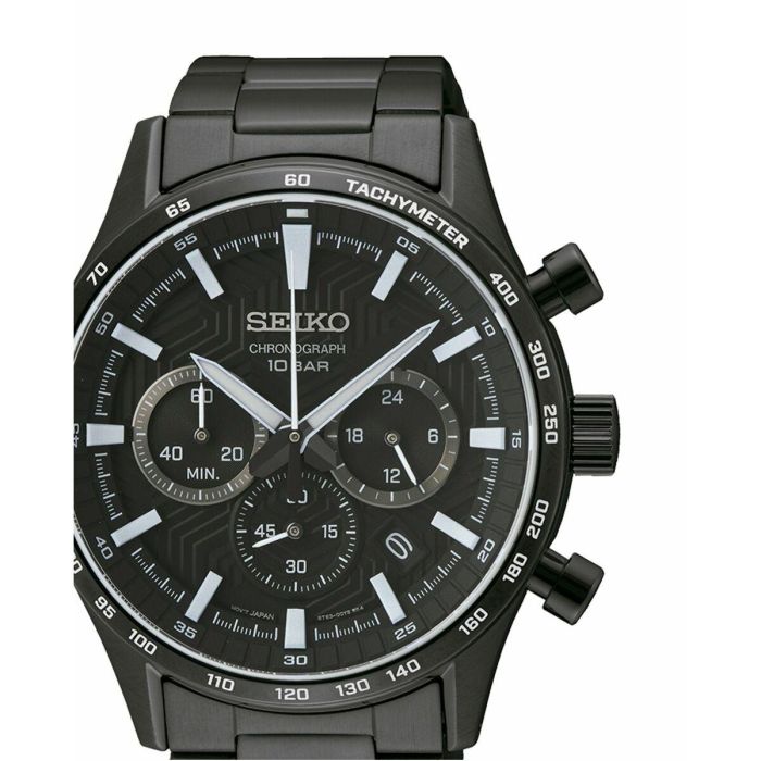 Reloj Hombre Seiko SSB415P1 Negro 2 Reloj Hombre Seiko SSB415P1 Negro 2