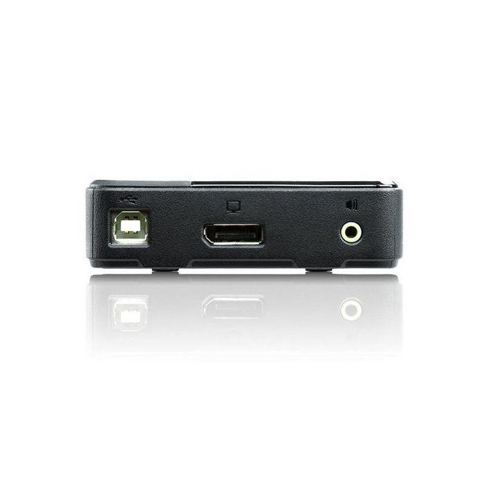 Aten CS782DP KVM Switch USB 2 Puertos DisplayPort 1.2 4K con Cables Incluidos 2