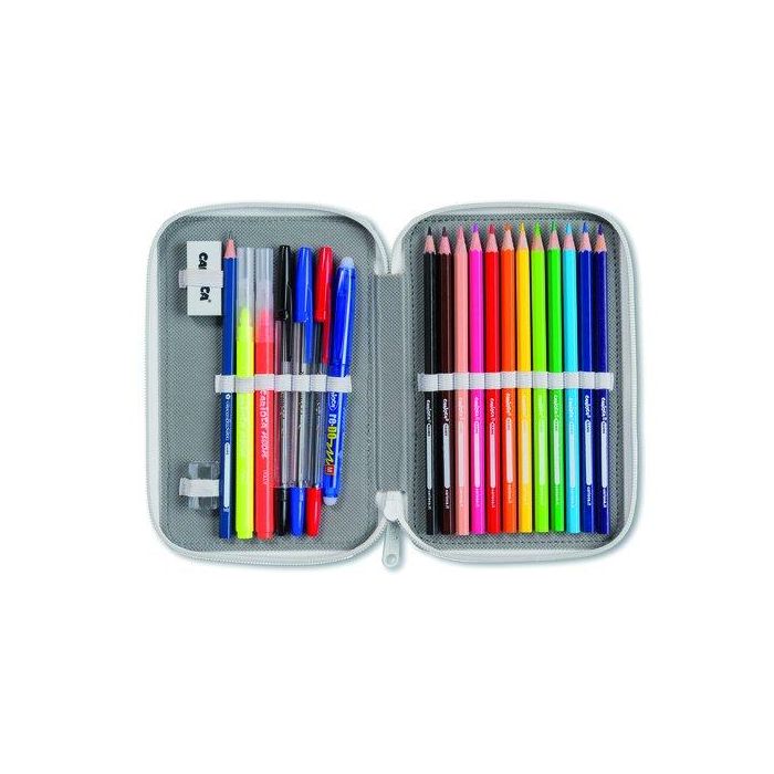 Plumier Carioca Dos Pisos Fluo (Set de 6)