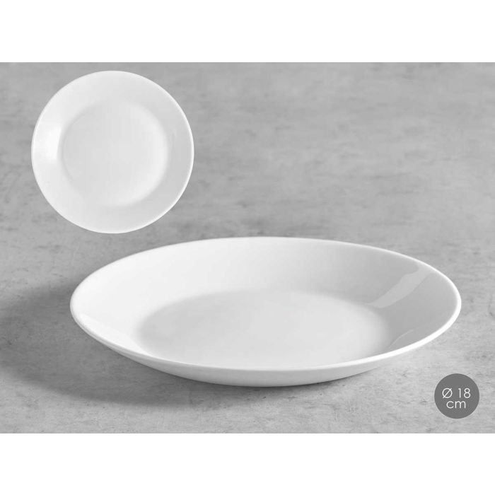 Plato Postre Liso Opal 18Cm Vivalto (24 Unidades) Plato Postre Liso Opal 18Cm Vivalto (24 Unidades)