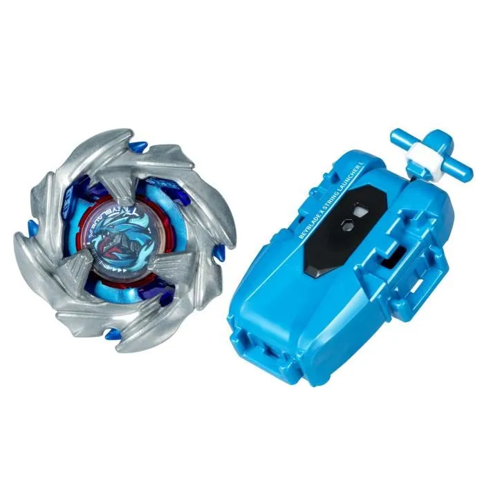 Hasbro Beyblade X Set Premium Cobalt Dragoon 2-60C Lanzador con Cuerda Rotación Izquierda +8 Años Hasbro Beyblade X Set Premium Cobalt Dragoon 2-60C Lanzador con Cuerda Rotación Izquierda +8 Años