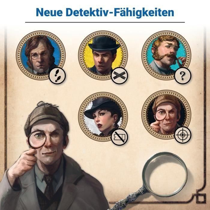 Scotland Yard Sherlock Holmes-Juego de estrategia 2