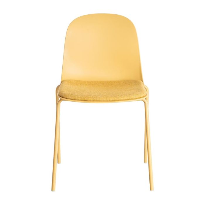 Silla Amarillo Pp-Metal Interior 46 X 51 X 85 cm