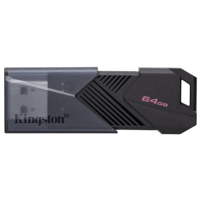 Kingston DTXON/64GB Unidad Flash USB DataTraveler Exodia Onyx 64GB USB 3.2 Gen 1 Negro Mate Capuchón Móvil para Rápidas Transferencias Kingston DTXON/64GB Unidad Flash USB DataTraveler Exodia Onyx 64GB USB 3.2 Gen 1 Negro Mate Capuchón Móvil para Rápidas Transferencias