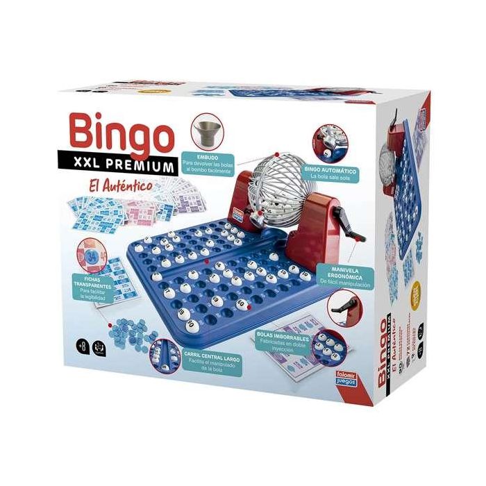 Juego De Mesa Falomir Bingo XXL Premium 1 Juego De Mesa Falomir Bingo XXL Premium 1