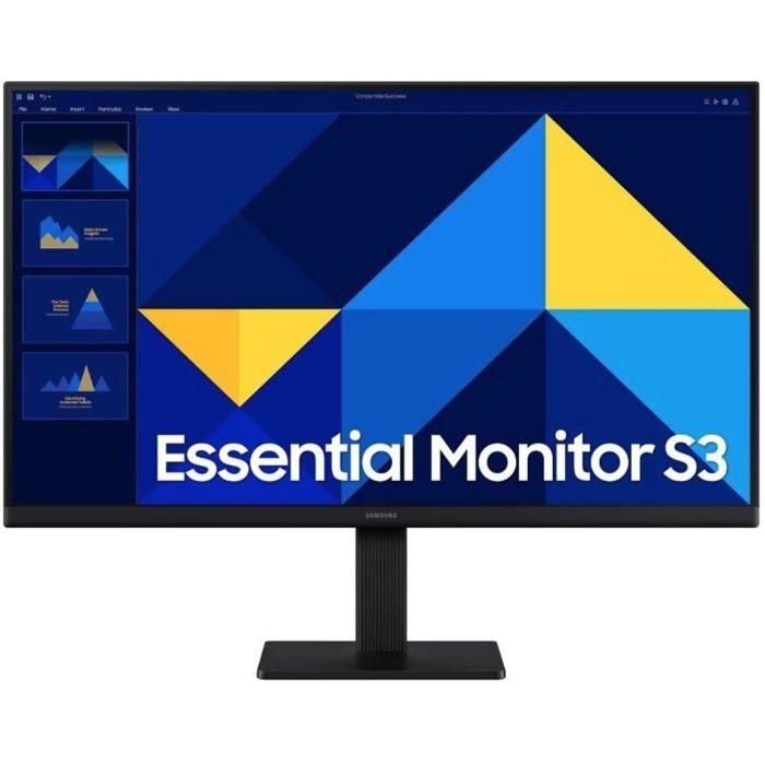 Monitor Profesional Samsung Essential Monitor S3 S24D300GAU/ 24"/ Full HD/ Negro 1 Monitor Profesional Samsung Essential Monitor S3 S24D300GAU/ 24"/ Full HD/ Negro 1