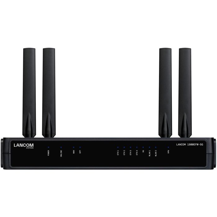 LANCOM 1800EFW-5G (EU) Router VPN Empresarial 5G Gigabit Ethernet Montaje en Pared Wi-Fi Dual SIM