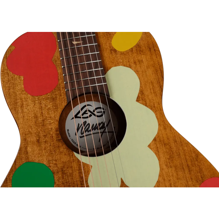 LAG Guitarra Acústica Parlor Electro Signature Vianney Lag Natural Caoba Abeto Engelmann Barniz Satinado 7