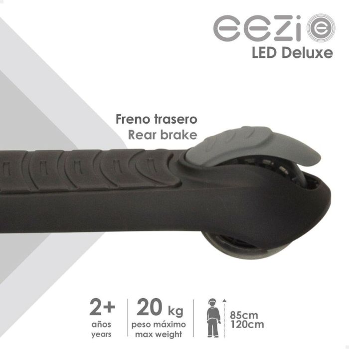 Patinete Scooter Eezi Negro 2 Unidades 4 Patinete Scooter Eezi Negro 2 Unidades 4