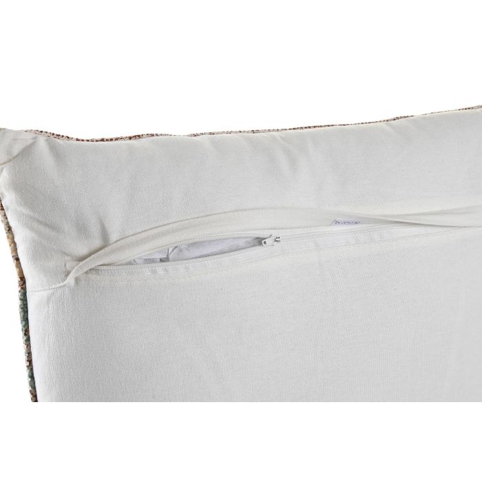 DKD Home Decor Cojín Árabe Azul y Beige 45 x 10 x 45 cm Algodón