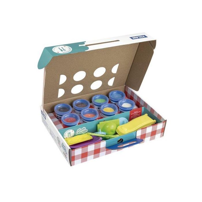 Pasta Modelar Milan Soft Dough Hora De Cocinar Maletin De 8 (Botes De 59 Gr.)