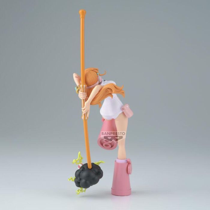 Banpresto One Piece Figura Nami - Battle Record Collection, 15 cm, PVC y ABS, Pre-pintada, Base Incluida 4 Banpresto One Piece Figura Nami - Battle Record Collection, 15 cm, PVC y ABS, Pre-pintada, Base Incluida 4