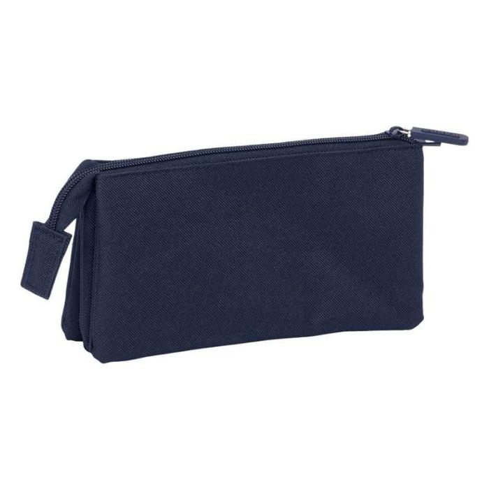 Safta Portatodo Triple Kappa Basics Azul Marino 22x12x3 cm 1 Safta Portatodo Triple Kappa Basics Azul Marino 22x12x3 cm 1