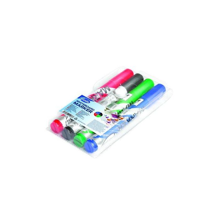 Marcador Pizarra Forofis 260 Conico Estuche De 4 Surtidos