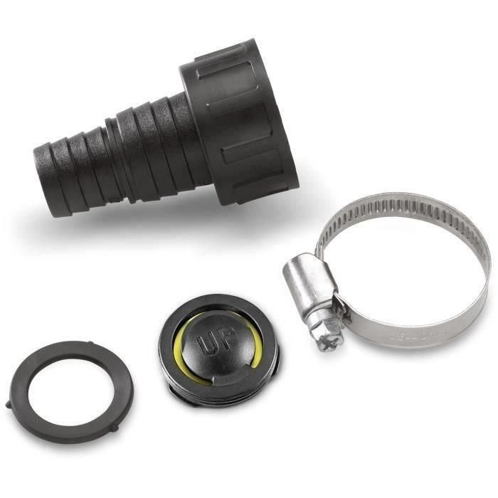 KÄRCHER Adaptador 1" (25,4mm) / 3/4" (19mm) con Válvula de Retención para Salida G1 y Abrazadera de Manguera 0 KÄRCHER Adaptador 1" (25,4mm) / 3/4" (19mm) con Válvula de Retención para Salida G1 y Abrazadera de Manguera 0