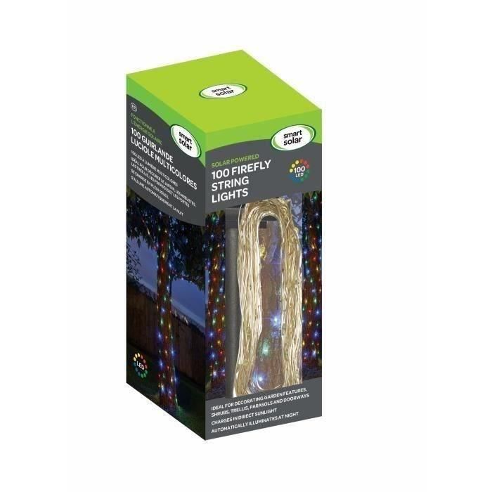 Guirnalda exterior multicolor 100 LEDs SMART GARDEN 2