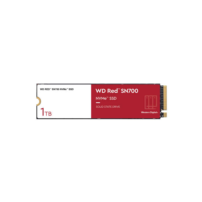 Western Digital Red SN700 1TB M.2 NVMe PCIe 3.0 SSD para NAS - 3430 MB/s Lectura, 3000 MB/s Escritura Western Digital Red SN700 1TB M.2 NVMe PCIe 3.0 SSD para NAS - 3430 MB/s Lectura, 3000 MB/s Escritura