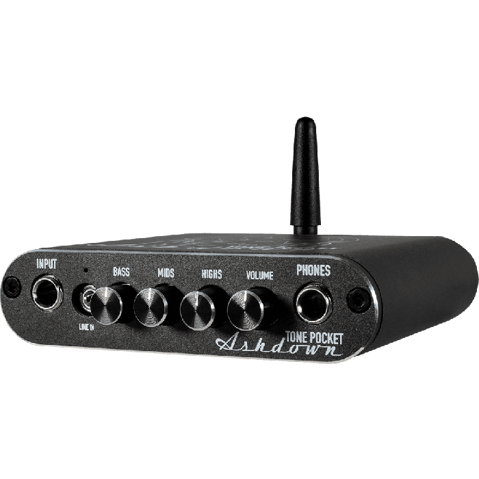 Preamplificador De Auriculares / Interfaz De Audio Con Bluethooth Ashdown Tone Pocket - Negro 2 Preamplificador De Auriculares / Interfaz De Audio Con Bluethooth Ashdown Tone Pocket - Negro 2