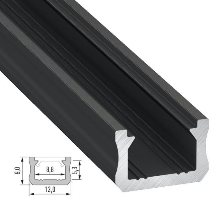 Perfíl Aluminio Tipo X 2,02M 2 Perfíl Aluminio Tipo X 2,02M 2
