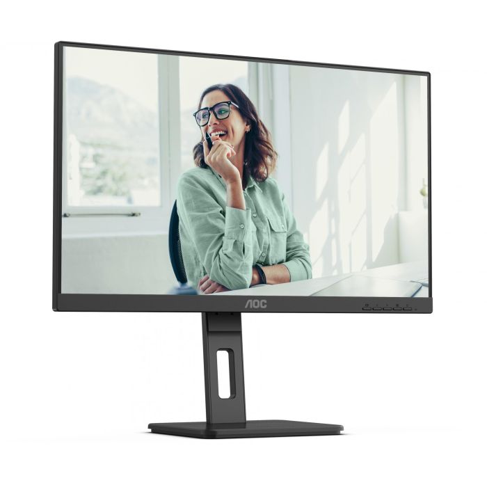 AOC 24P3CV Monitor 24" FHD IPS (1920x1080) 4ms 75Hz USB-C DisplayPort HDMI Altavoces Pivot Negro 6